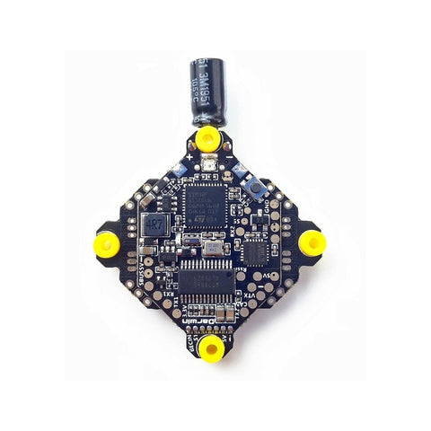 DarwinFPV AIO 15A 1-3S F411 UItralight Whoop Flight Controller 25.5x25.5mm