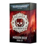 Warhammer 40,000 Chapter Approved Mission Deck 2026-27