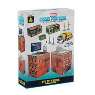 Marvel Crisis Protocol NYC City Block Terrain Collection