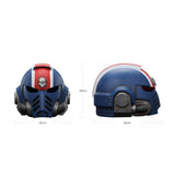 Warhammer Collectibles 1/1 Scale Uitramarines Lieutenant Titus' MKX Helmet