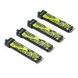 BetaFPV LAVA II 1S 580mAh 95C LiHV Battery BT2.0 4PCS [DG]