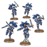 Space Marines Vanguard Veteran Squad With Jump Packs