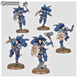 Space Marines Vanguard Veteran Squad With Jump Packs