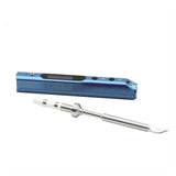 Sequre Mini SQ-001 Portable Soldering Iron 65W TS-B2 Tip Blue