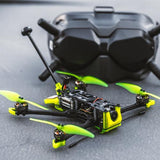 Flywoo Explorer LR 4 V2 HD Micro FPV Drone Caddx Polar Digital System BNF FrSky-FpvFaster