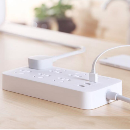 Mi R Socket Original Xiaomi Mi Power Socket Strip With 3 USB 5V 2.1A Fast Charging